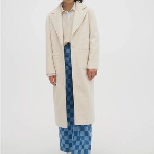 Tezza & Cole x Noize vegan wool long coat